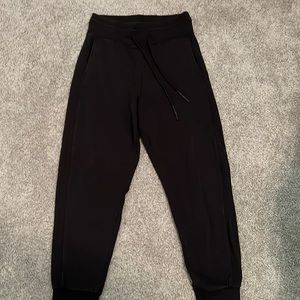 Joy lab black jogger sweatpants with ties!